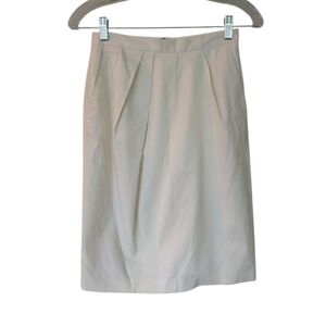 Max Mara Elegant Cream Pencil Skirt Size 4